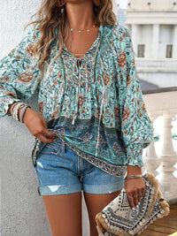 Andrea - Floral Long Sleeve Blouse