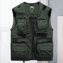 James - Multi-Pocket Tactical Vest Army Green