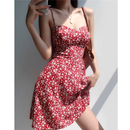 Addison - Floral Tie-Strap Mini Dress