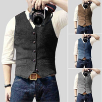 RefineStyle -  Men's Waistcoat Jacket Colors