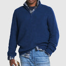 EliteComfort - Men's Premium Sweater Dark Blue