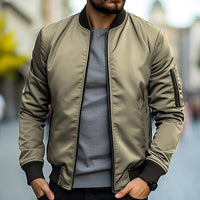 Archer - Lightweight Utility Bomber Jacket Khaki