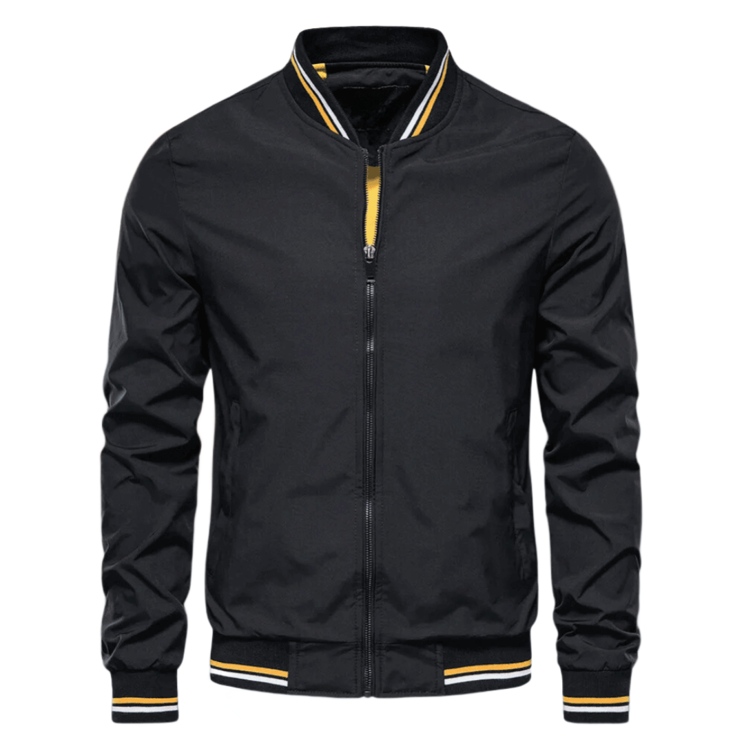 FitStyle - Men's Bomber Jackets Black