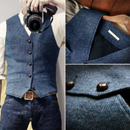 RefineStyle -  Men's Waistcoat Jacket Details