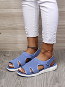 Angela - Breathable Mesh Sport Sandals Blue