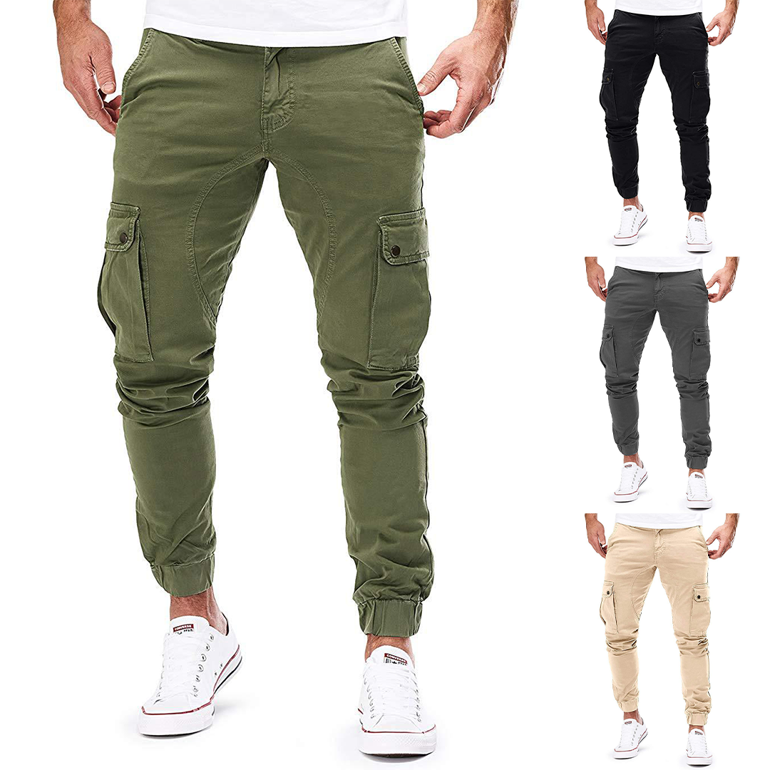 Anthon - Loose Cargo Jogger Pants