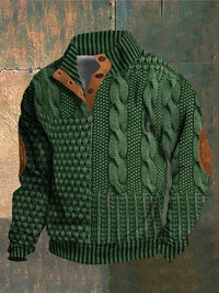 AceStyle - Men's Winter Casual Jacket Green