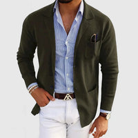 Adrian - Lightweight Slim Fit Blazer Green