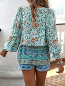 Andrea - Floral Long Sleeve Blouse