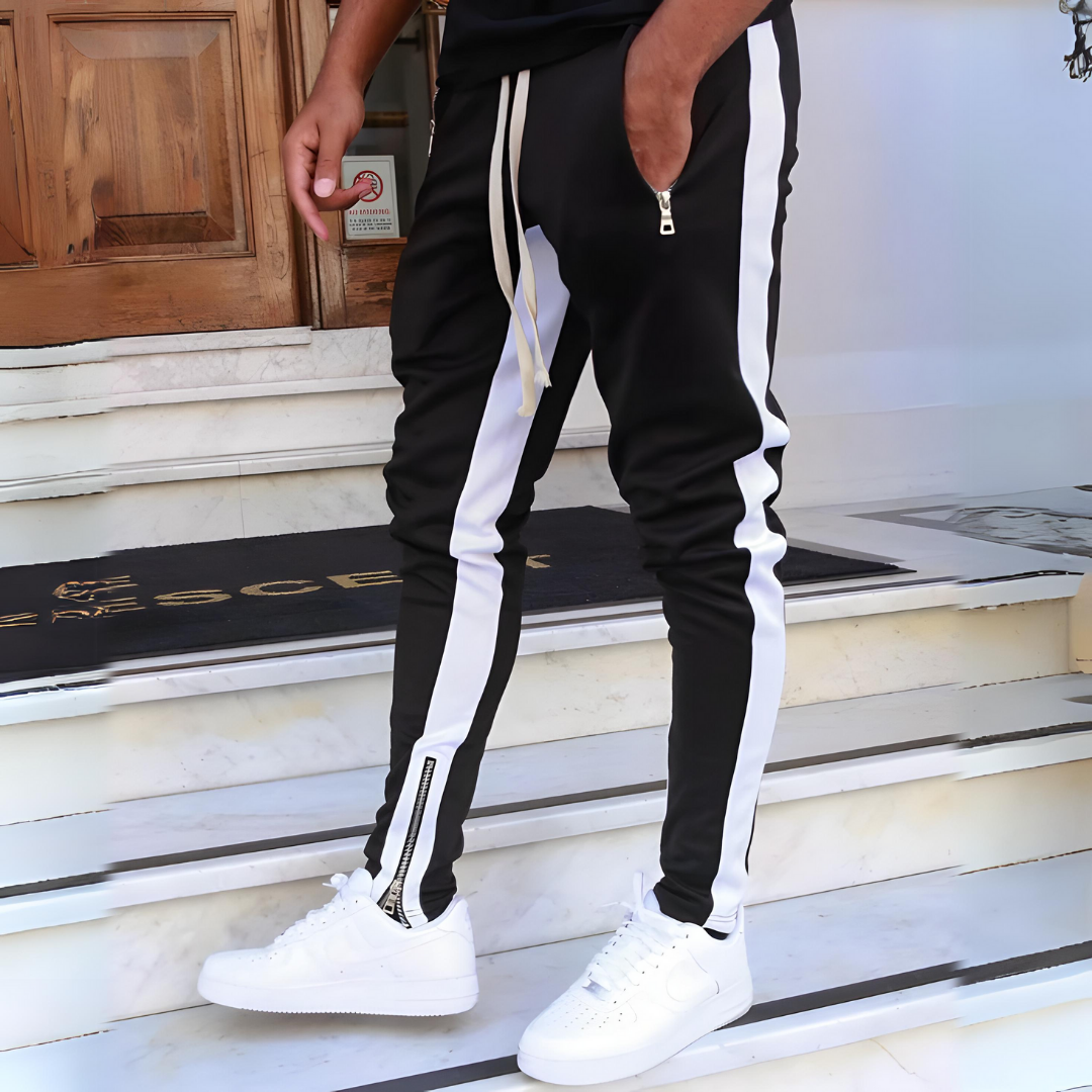 Andrei - Striped Slim Track Pants