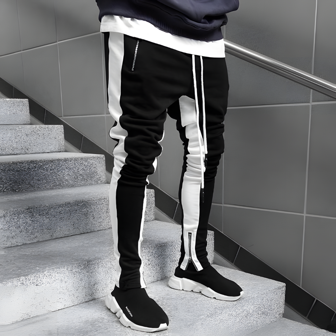 Andrei - Striped Slim Track Pants