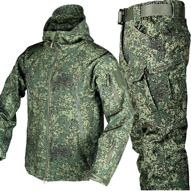 AlpineGuard - Men's Winter Jacket Camouflage Color 4