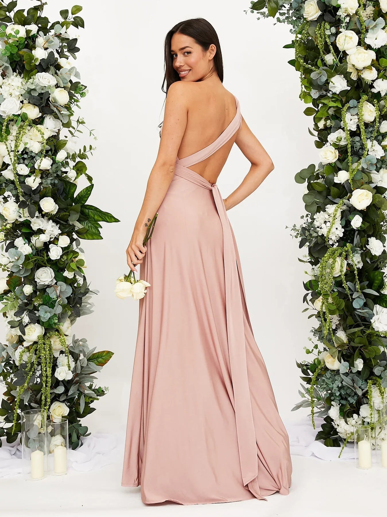 Angelica - One-Shoulder Maxi Dress