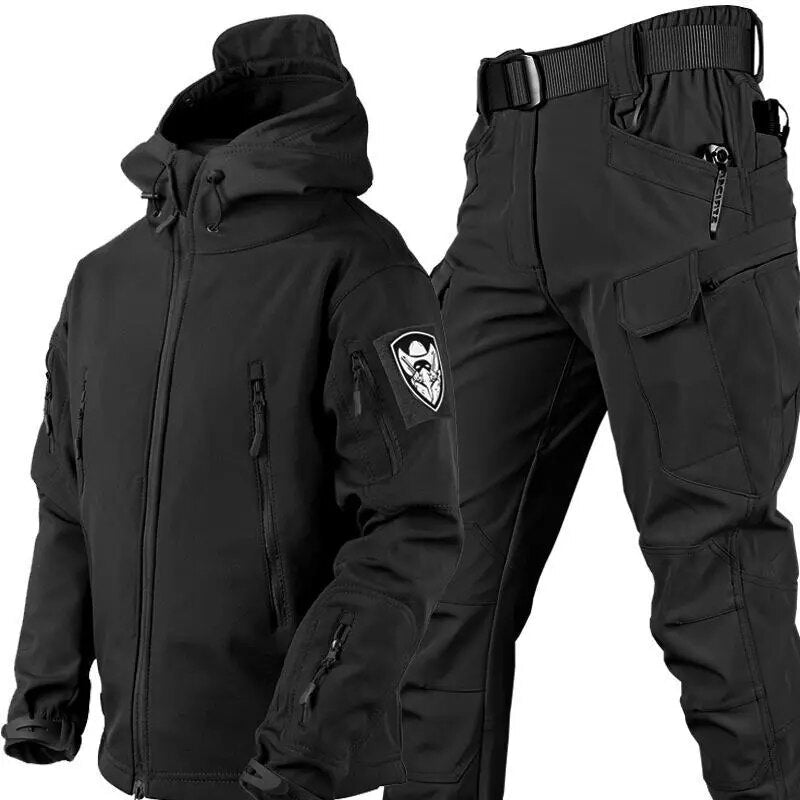 AlpineGuard - Men's Winter Jacket Black