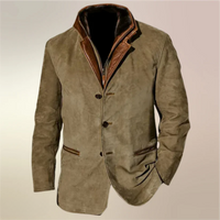 Chill - Vintage Autumn Men's Jackets Khaki