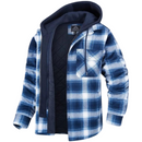 Warrior - Men's Winter Hooded Jacket Light BLue