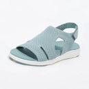 Angela - Breathable Mesh Sport Sandals Light Blue