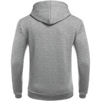 MaxMovement - Men's Hooded Jackets Gray Back