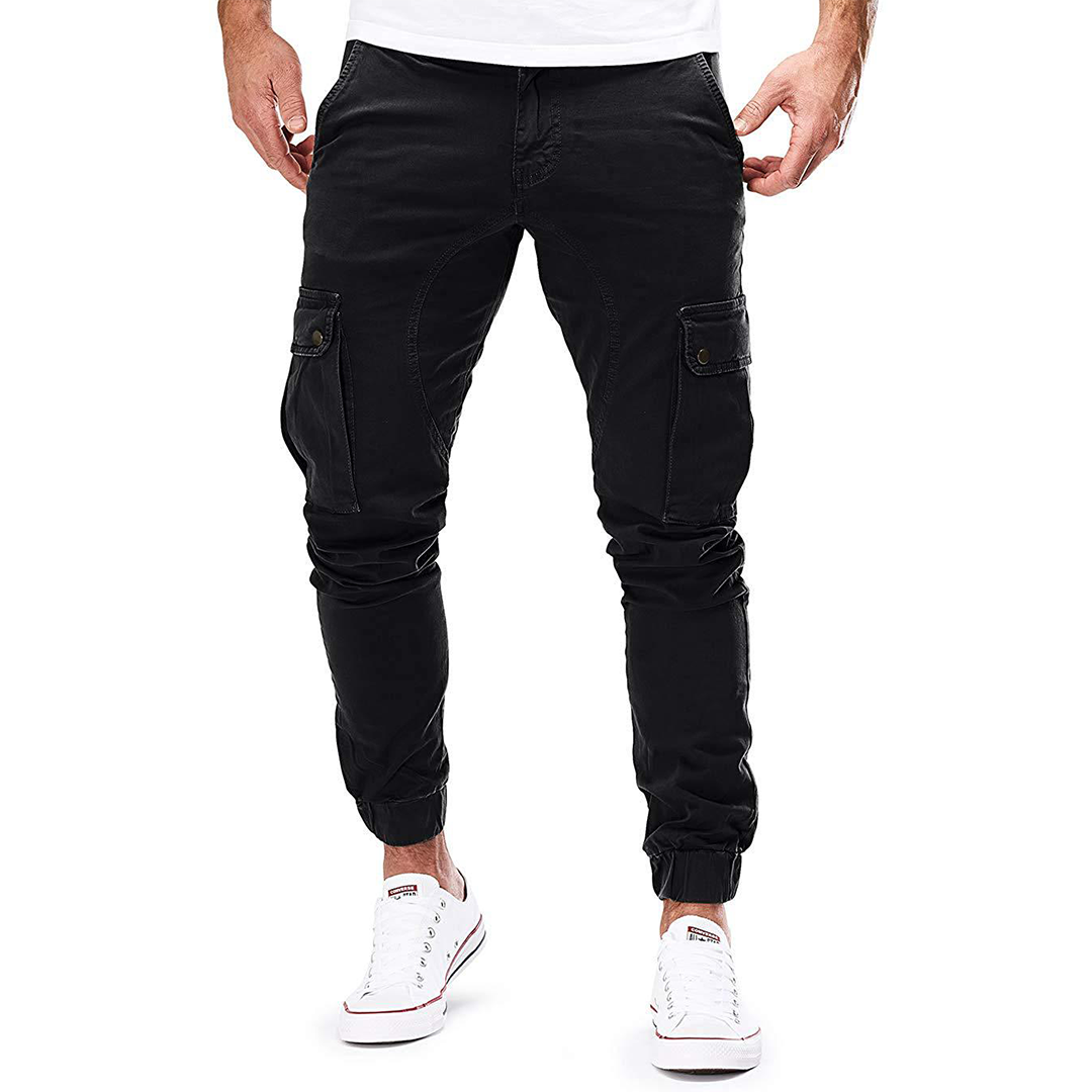 Anthon - Loose Cargo Jogger Pants