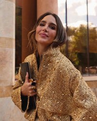 Alexis - Statement Coat Sequin Jacket