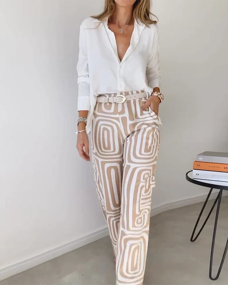 Angel - Geometric Two-Piece Set