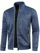 HeatShield | Men's Zipper Vest Jacket Navy Blue