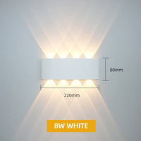 Aluminium Outdoor Led Wall Lamp