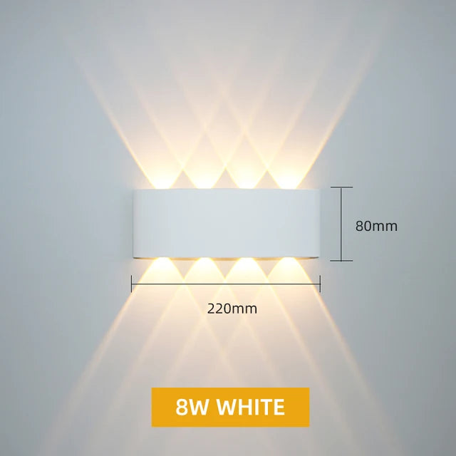 Aluminium Outdoor Led Wall Lamp