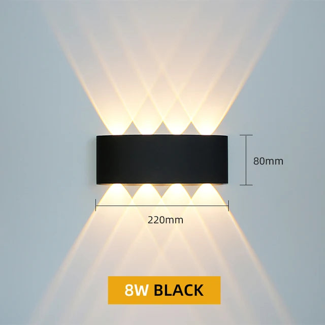 Aluminium Outdoor Led Wall Lamp