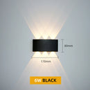 Aluminium Outdoor Led Wall Lamp