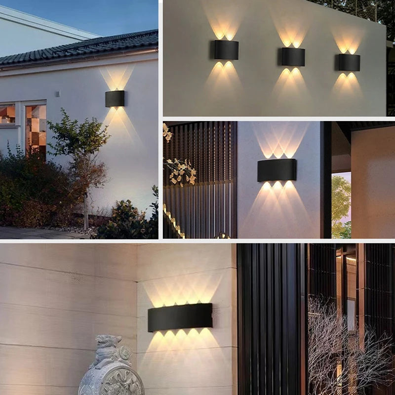 Aluminium Outdoor Led Wall Lamp