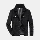 Noah - Button-Up Corduroy Jacket Black