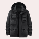 Kevin - Tactical Utility Winter Jacket Black