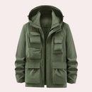 Kevin - Tactical Utility Winter Jacket Green