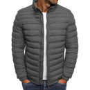 Thomas - Lightweight Quilted Puffer Jacket Gray