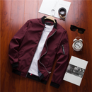 Jack - Lightweight Zip-Up Bomber Jacket Red