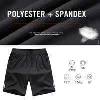 Aaron - Reflective Athletic Running Shorts