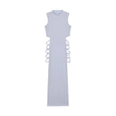 Angelina - Cut-Out Bodycon Dress White