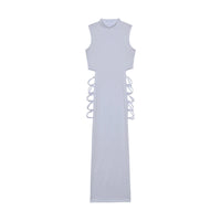 Angelina - Cut-Out Bodycon Dress White