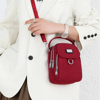 Kyla - Mini Utility Crossbody Bag Red