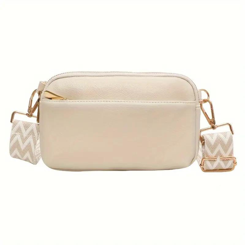 Ella - Wide Strap Crossbody Bag