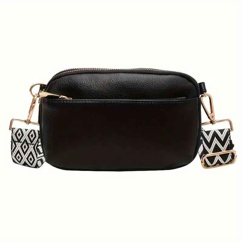 Ella - Wide Strap Crossbody Bag