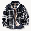 Outlander - Sherpa-Lined Flannel Jacket Gray