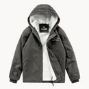 Arctic - Fleece Lined Hooded Jacket Grey