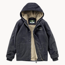 Arctic - Fleece Lined Hooded Jacket Black