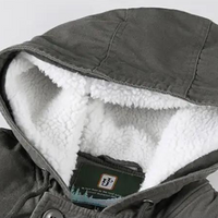 Arctic - Fleece Lined Hooded Jacket Details