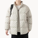 Andy - Zip-Up Puffer Jacket Beige