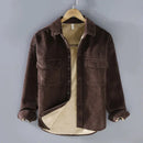 Frederick - Long-Sleeve Corduroy Jacket Brown