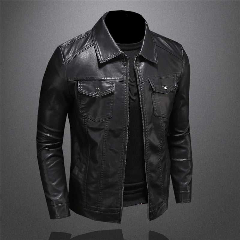 DriveGear - Men's Moto Jacket Left Side