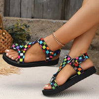 April - Boho Tribal Strappy Sandals